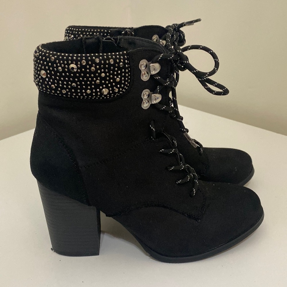 Sparkle heeled boots - xoxo